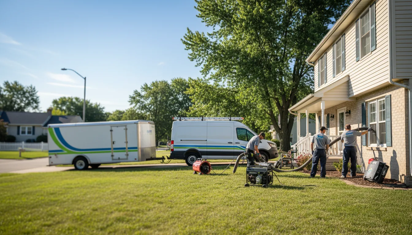 Flooded Basement Restoration And Cleanup With Repair in Saint Paul, AR near me
